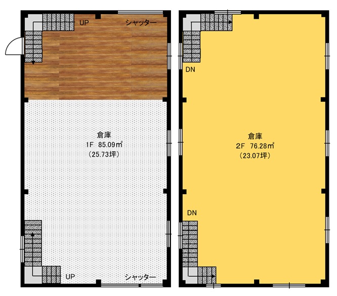 倉庫間取り図