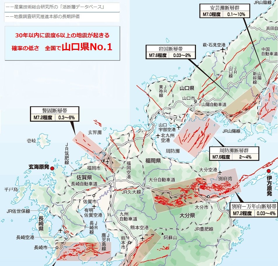 地震リスクマップ